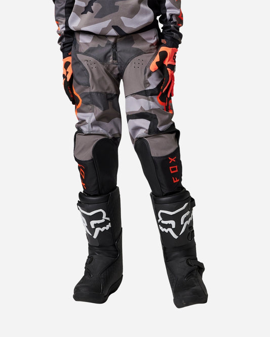 Pantaloni Fox Racing 180 Bnkr Youth - Grigio mimetico