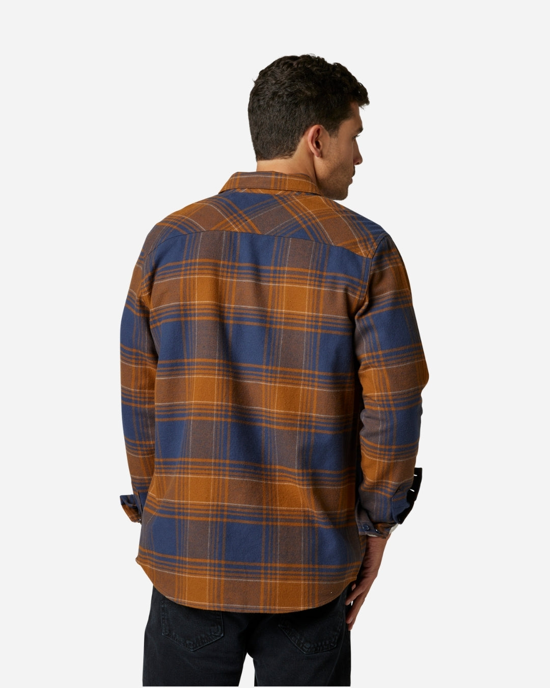 Chemise en flanelle Fox Racing Traildust - Orange