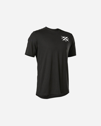Maglia a maniche corte Fox Racing Ranger Drirelease - Nero Calited