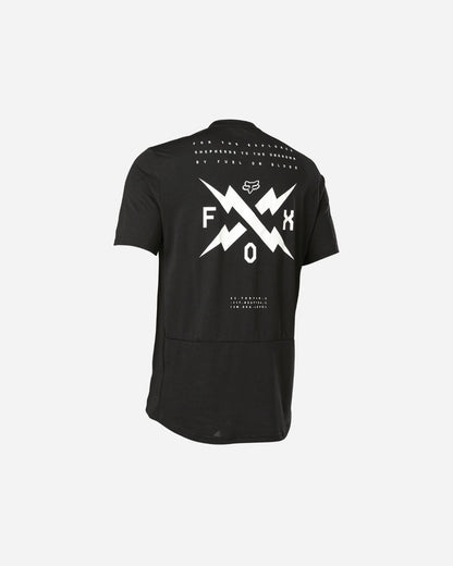 Maglia a maniche corte Fox Racing Ranger Drirelease - Nero Calited