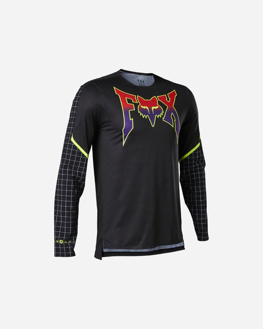 Maillot manches longues Fox Racing Flexair Celz - Noir