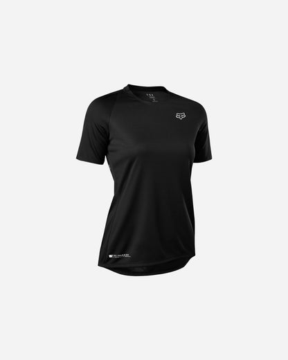 Maglia maniche corte Donna Fox Racing Ranger Polartec Power Dry - Nero