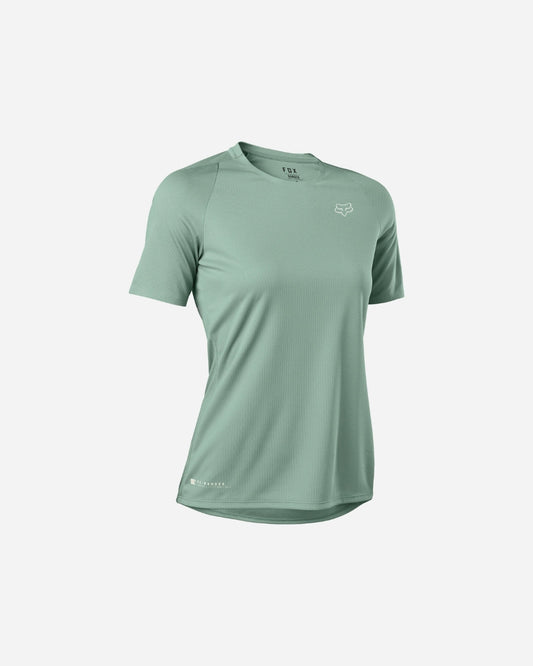 Maillot manches courtes femme Fox Racing Ranger Powerdry - Vert