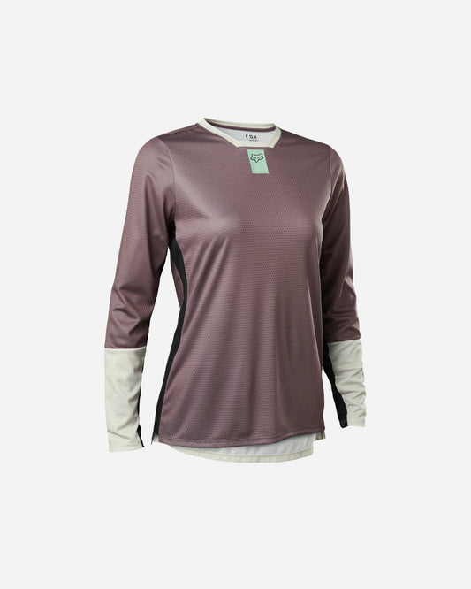 Maillot manches longues femme Fox Racing Defend - Rose