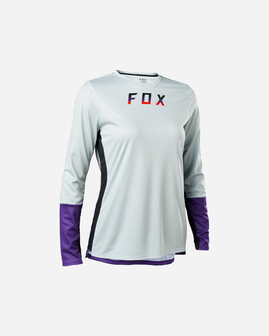 Maillot manches longues femme Fox Racing Defend Édition Spéciale - Gris