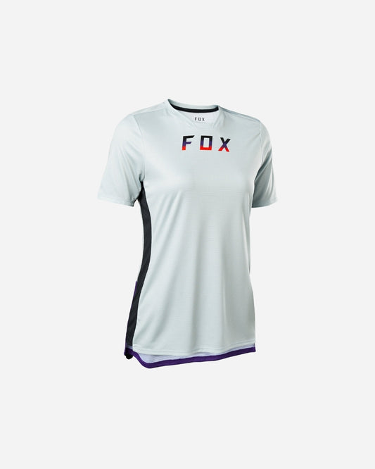 Maillot manches courtes femme Fox Racing Defend Édition Spéciale - Gris