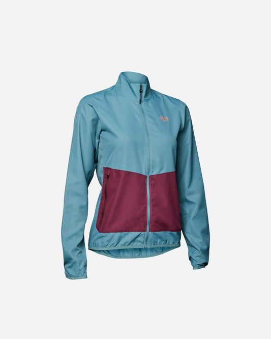 Veste coupe-vent femme Fox Racing Ranger - Sea Foam