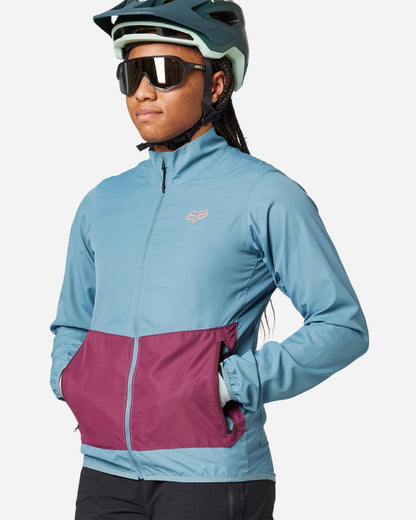 Veste coupe-vent femme Fox Racing Ranger - Sea Foam