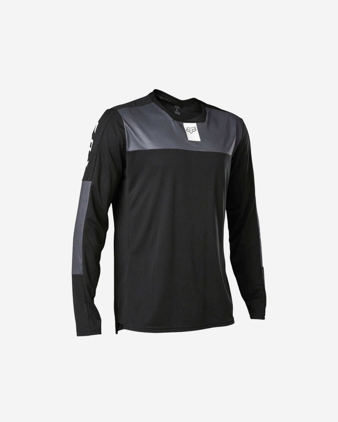 Maillot manches longues Fox Racing Defend Fox Head - Noir