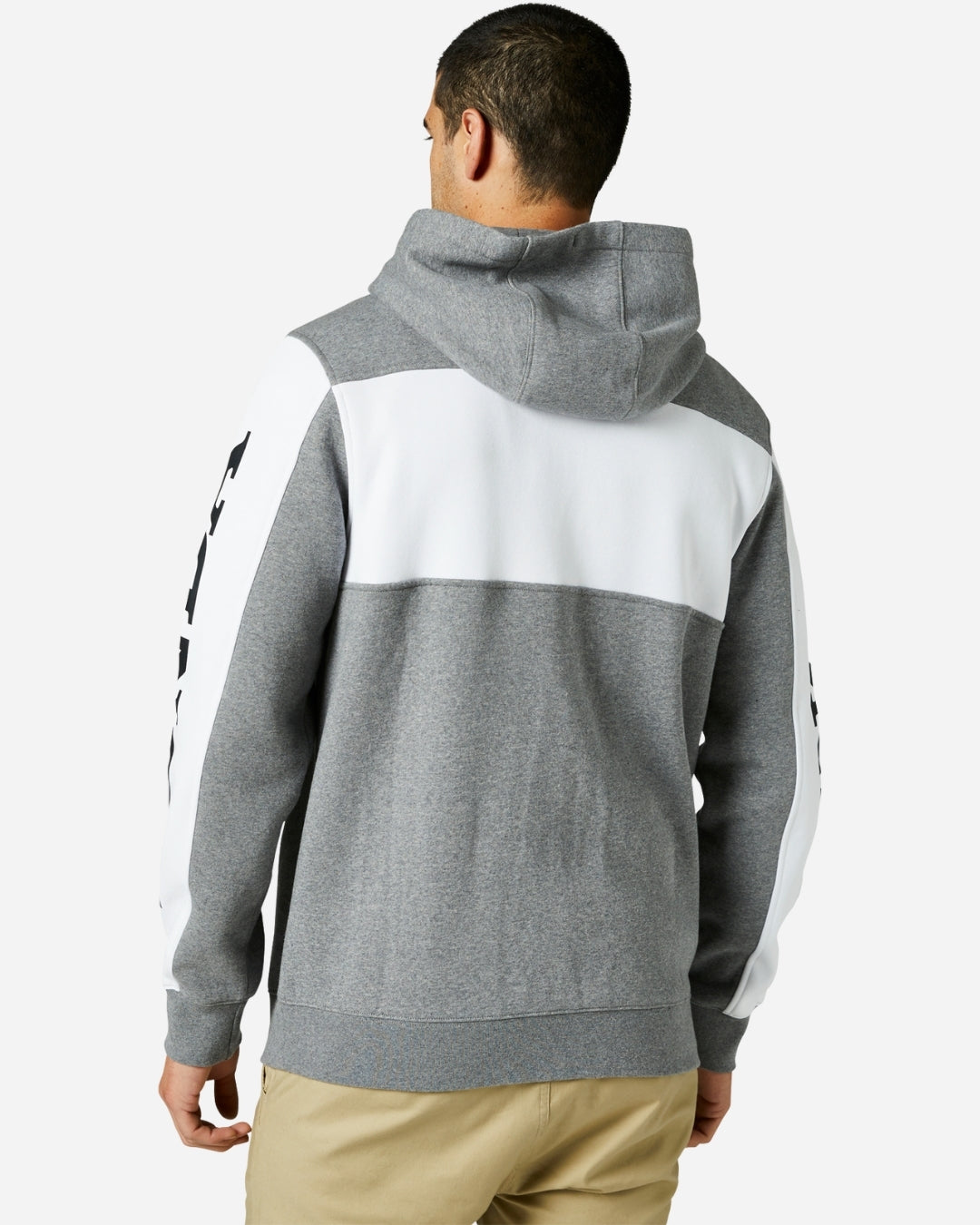 Sweat à capuche zippé Fox Racing Honda - Gris