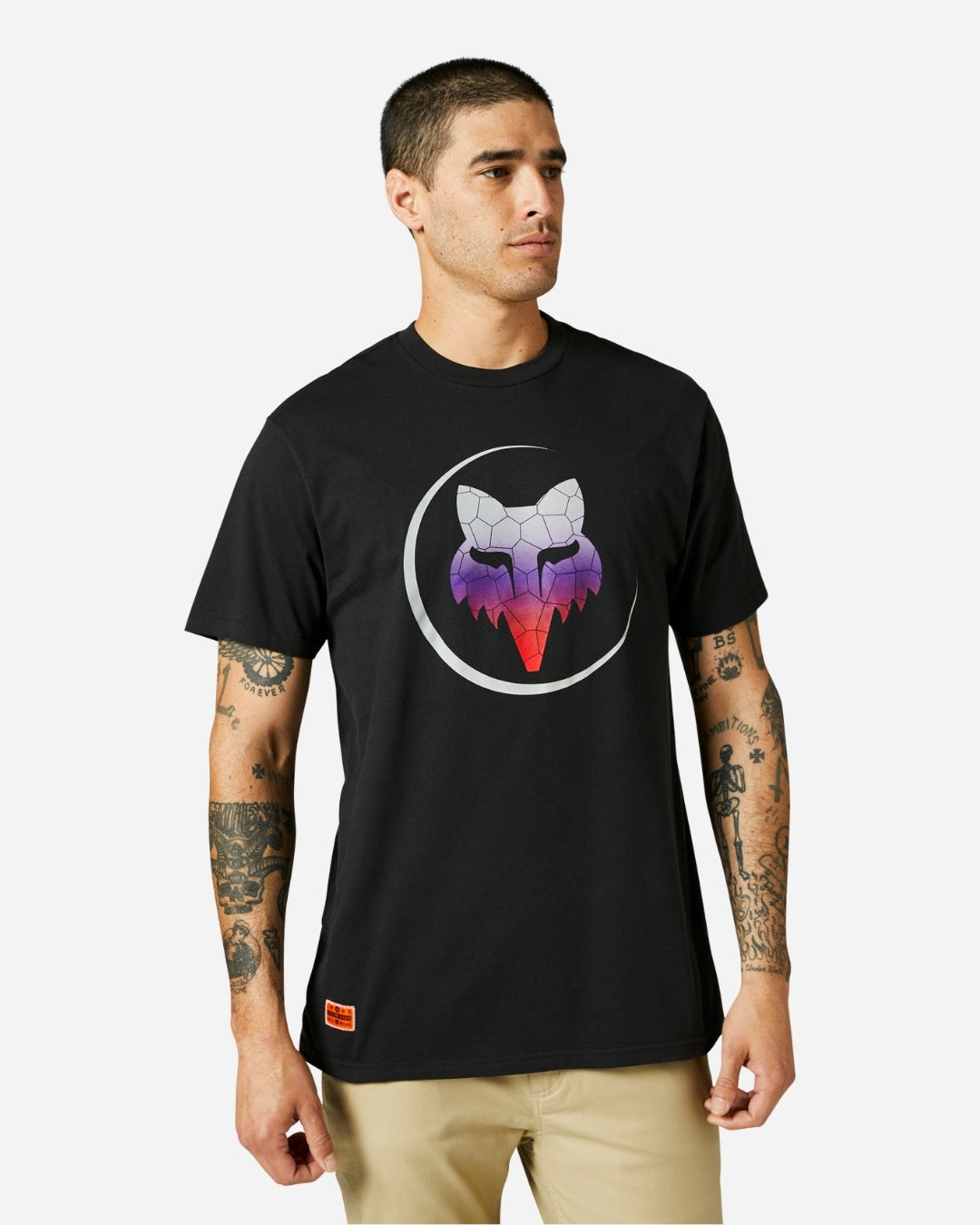 Fox Racing Skarz Kurzarm-T-Shirt – Schwarz