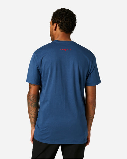 Fox Racing Skarz Kurzarm-T-Shirt – Blau