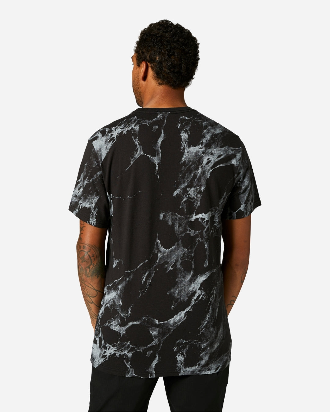 Fox Racing Karrera Head Kurzarm-T-Shirt – Schwarz