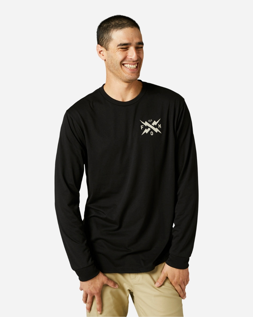 Fox Racing Calited long-sleeved technical T-shirt - Black