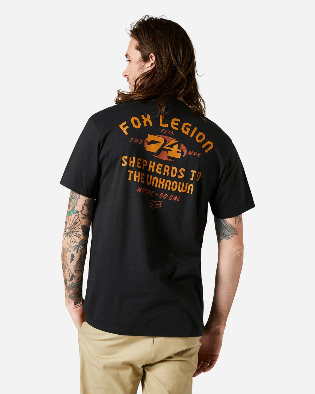 Fox Racing At Bay short-sleeved T-shirt - Black