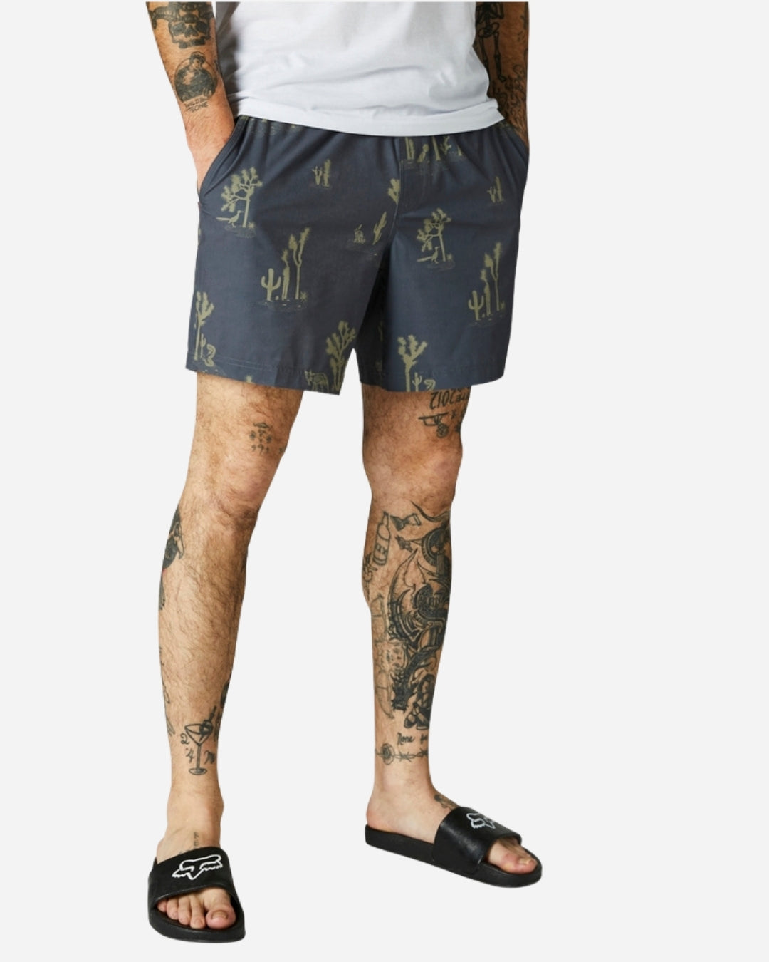 Short Volley Fox Racing Beaten Path - Gris