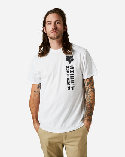 Fox Racing Supr Trik Kurzarm-T-Shirt – Weiß