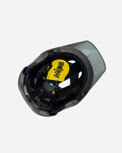Kinder Helm Fox Racing Mainframe CE - Metallgrau
