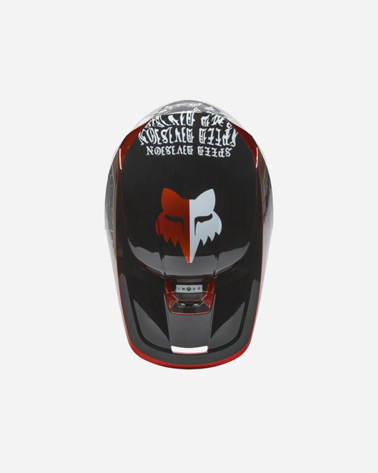 Visière Fox Racing V1 Peril - Rouge fluo