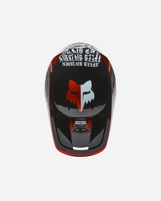 Visière Fox Racing V1 Lux - Rouge fluo