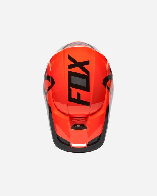 Visière Fox Racing V1 Lux - Orange fluo