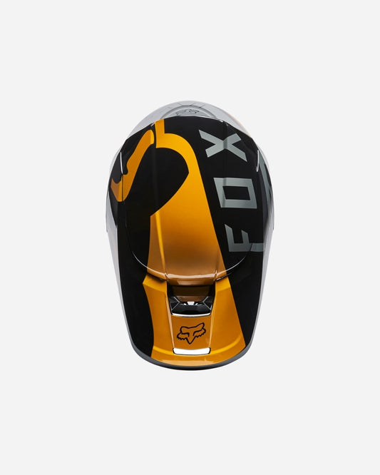 Visière Fox Racing V1 Skew - Noir/Or