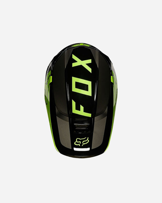 Visière Jeunes Fox Racing V1 Skew - Jaune Fluo
