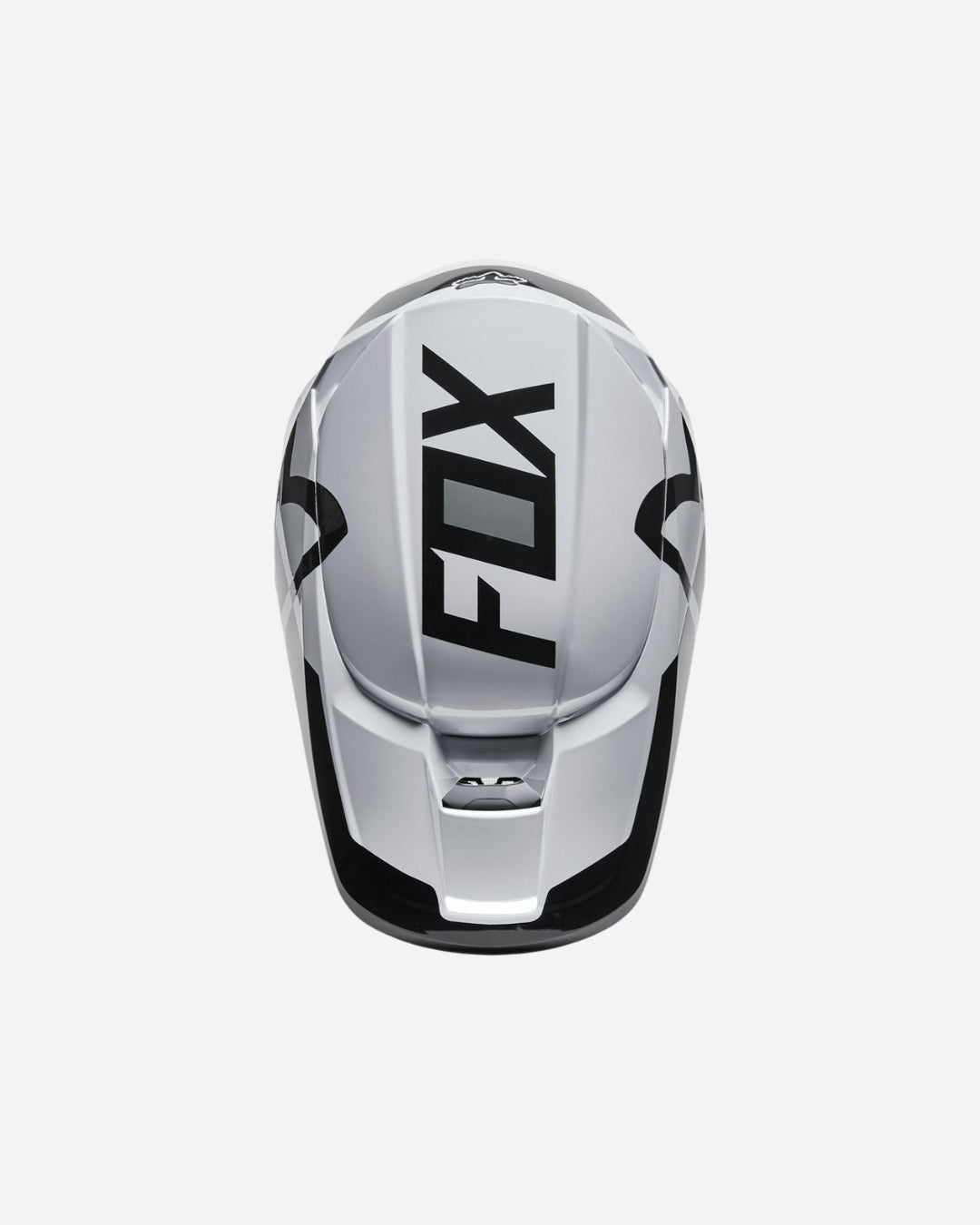 Visière Jeunes Fox Racing V1 Lux - Noir/Blanc