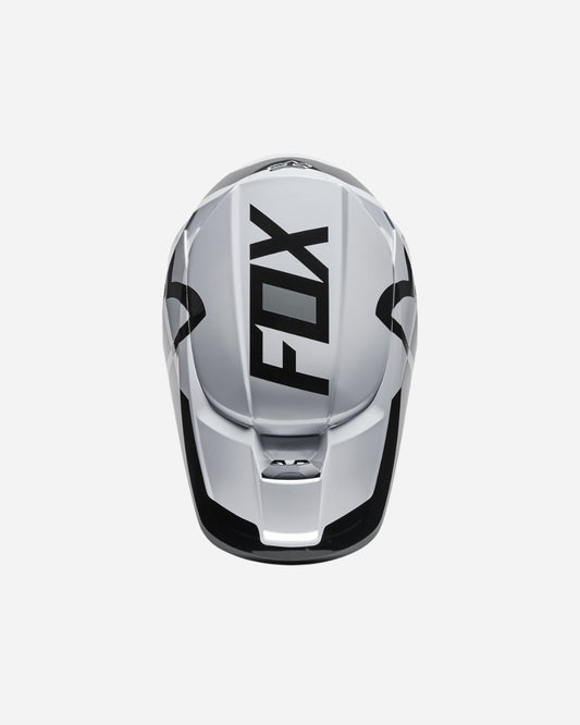 Visière Jeunes Fox Racing V1 Lux - Noir/Blanc