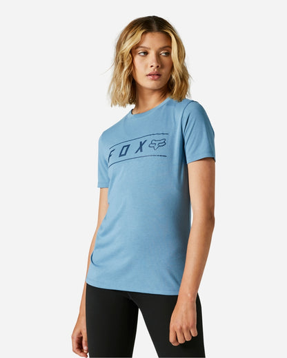 T-shirt technique Fox Racing Pinnacle manches courtes - Bleu