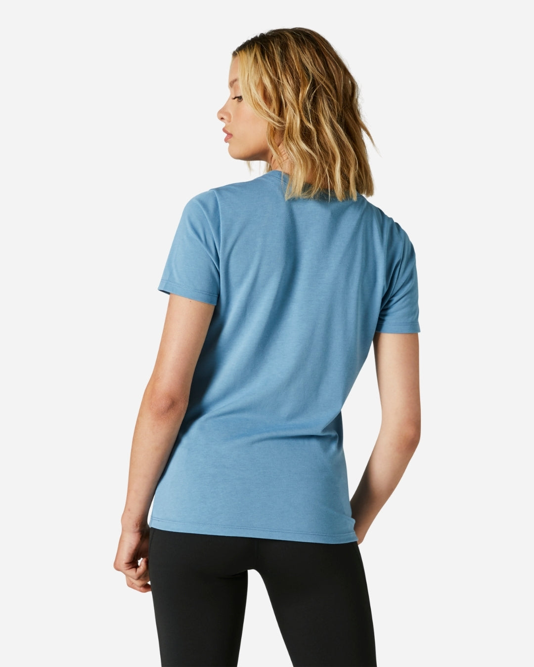 T-shirt technique Fox Racing Pinnacle manches courtes - Bleu