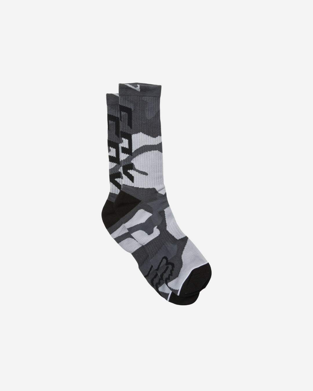 Chaussettes Rembourrées Fox Racing Crew - Camouflage Noir