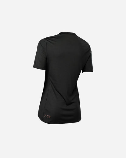 Maillot manches courtes femme Fox Racing Ranger Fox Head - Noir