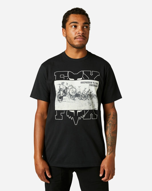 Fox Racing Head Splitter Kurzarm-T-Shirt – Schwarz