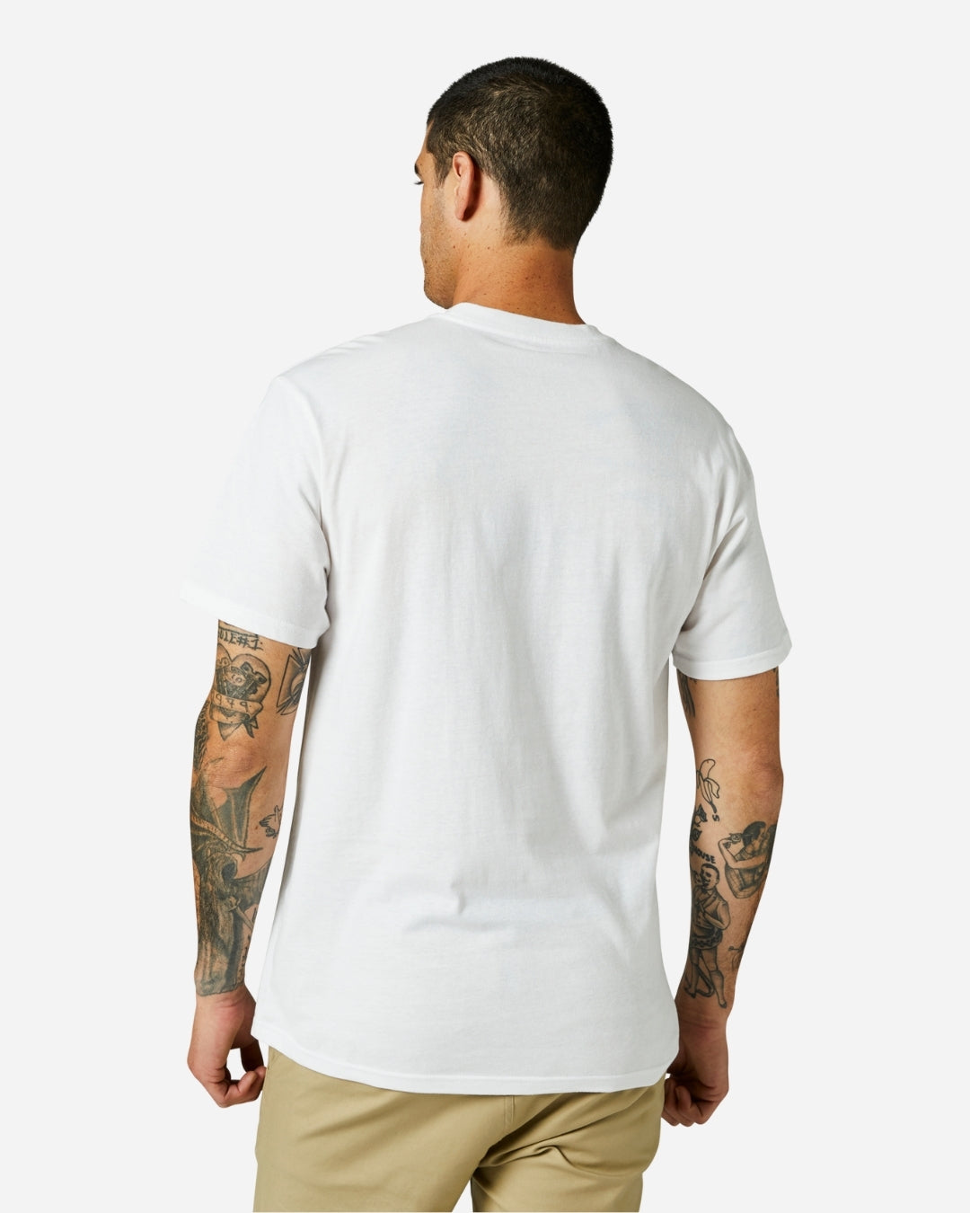 Fox Racing Head Splitter Kurzarm-T-Shirt – Weiß