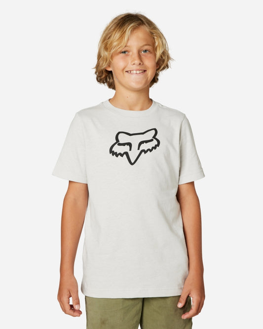 T-shirt Jeunes Fox Racing Legacy manches courtes - Gris clair
