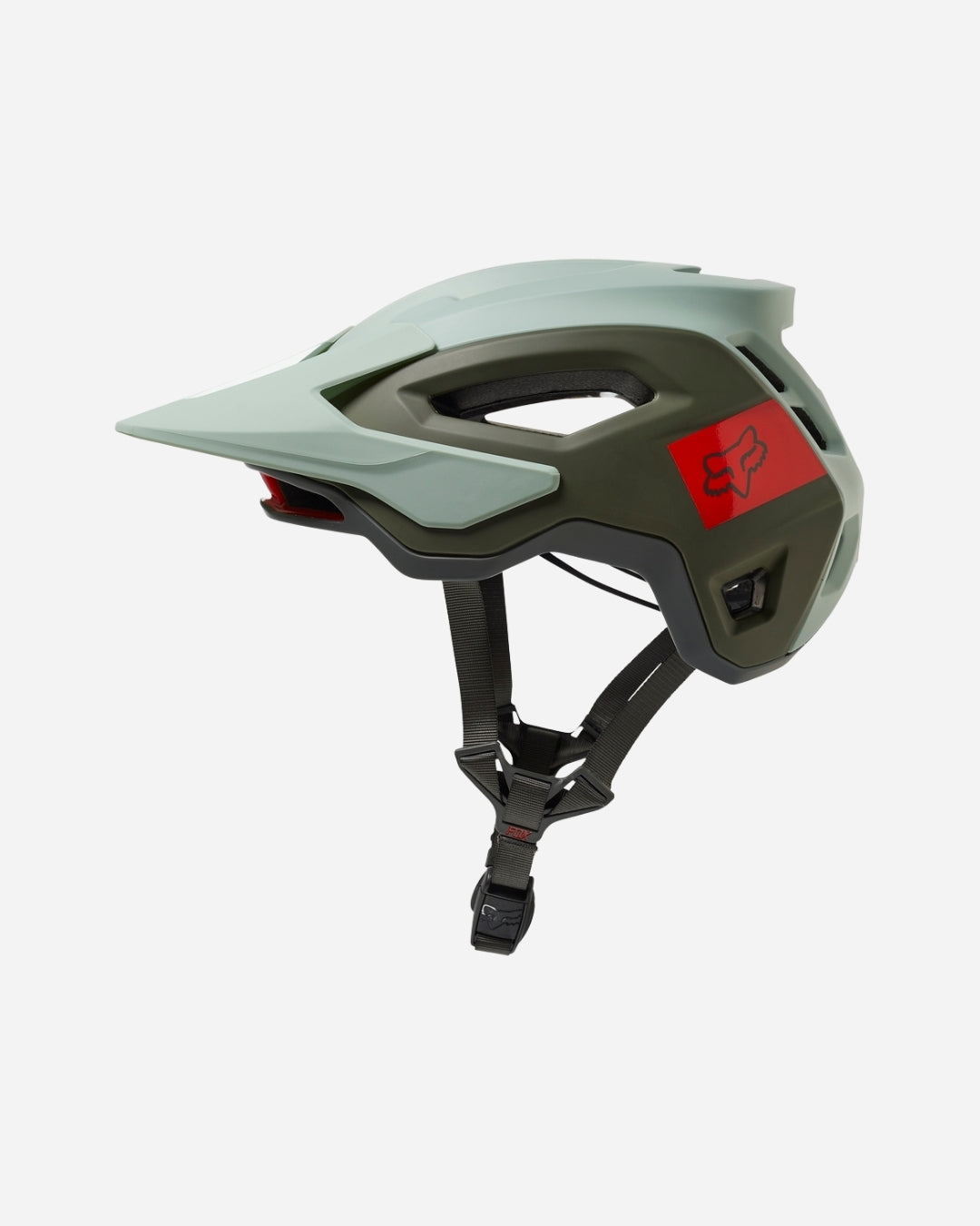 Fox Racing Speedframe Pro Blocked Helmet - Green