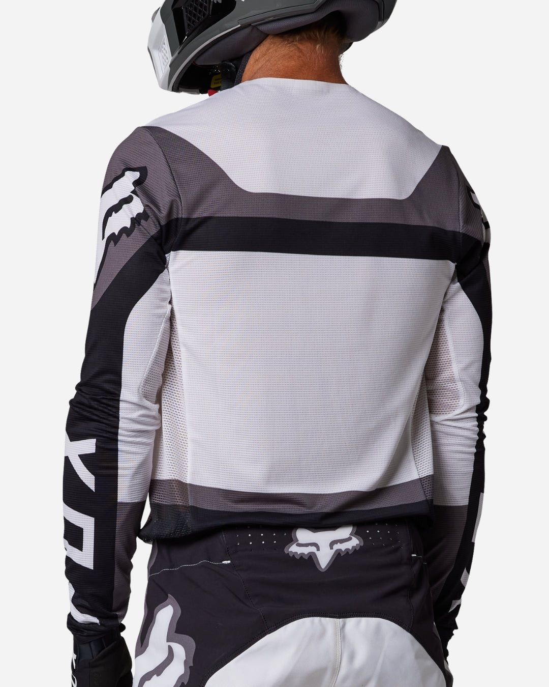 Maillot Fox Racing Flexair Efekt - Noir/Blanc