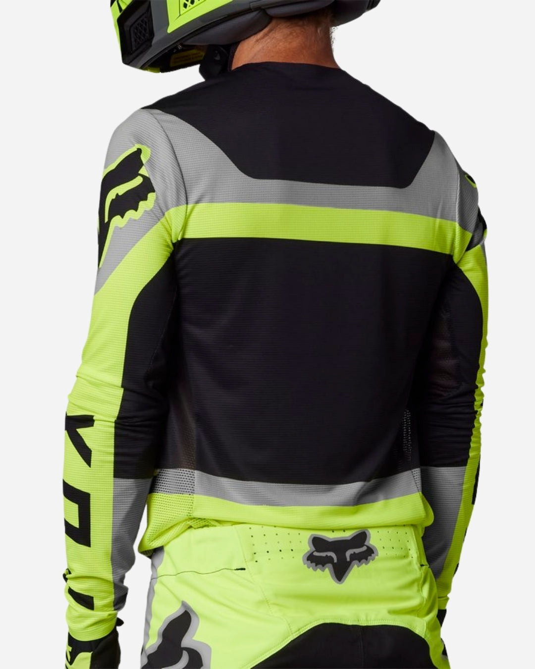 Maillot Fox Racing Flexair Efekt - Jaune fluo