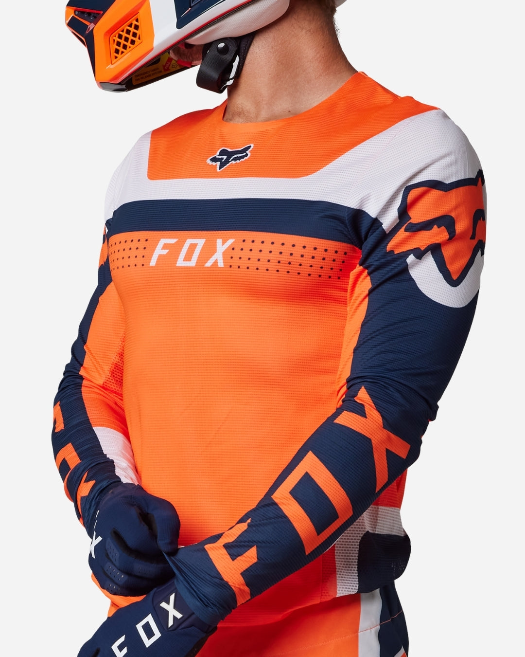 Maillot Fox Racing Flexair Efekt - Orange fluo