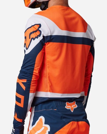 Maillot Fox Racing Flexair Efekt - Orange fluo