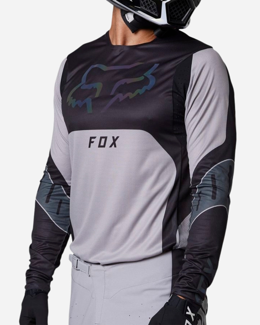 Maillot Fox Racing Flexair Ryaktr - Noir/Gris