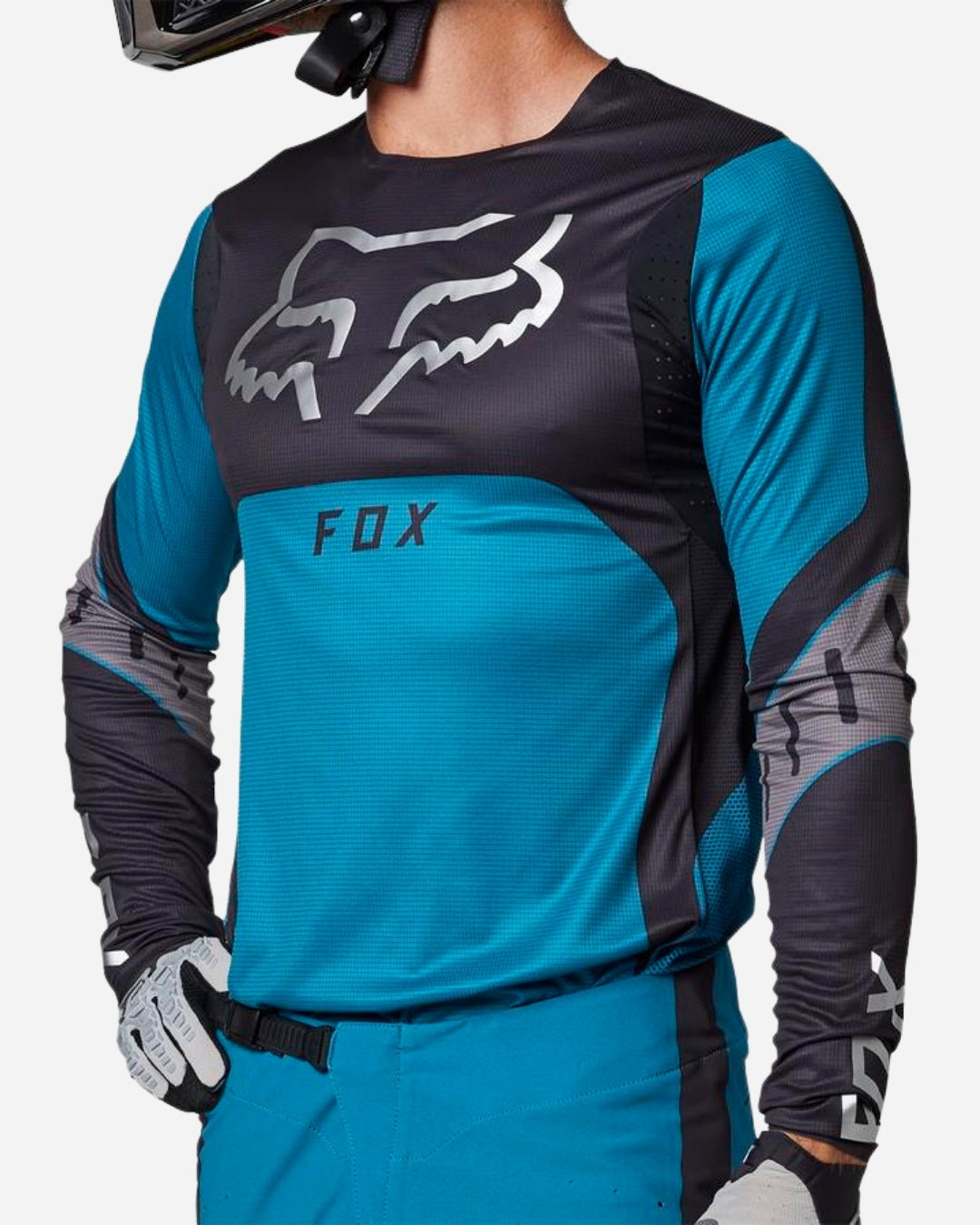 Maillot Fox Racing Flexair Ryaktr - Bleu