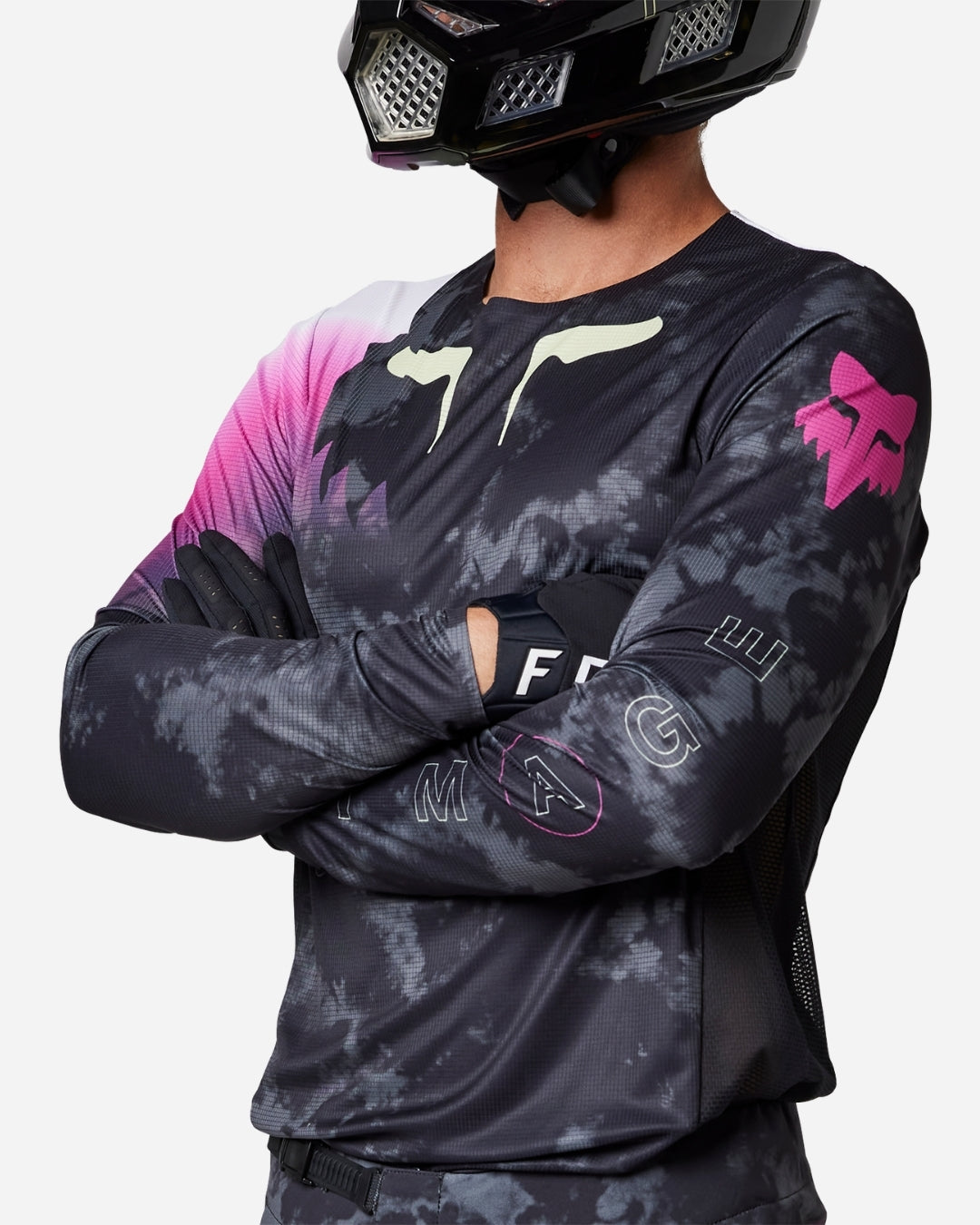 Maillot Fox Racing Flexair Detonate - Noir