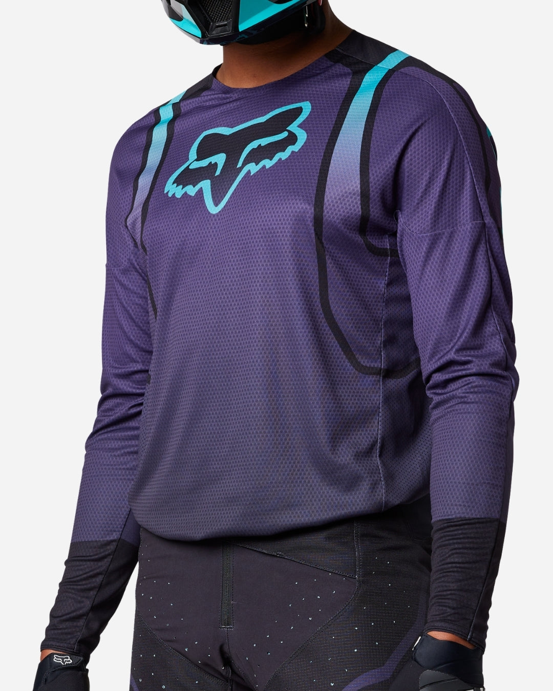Maglia Fox Racing 360 Vizen - Nero/Viola