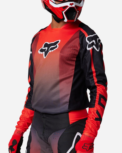 Maillot Fox Racing 180 Leed - Rouge fluo