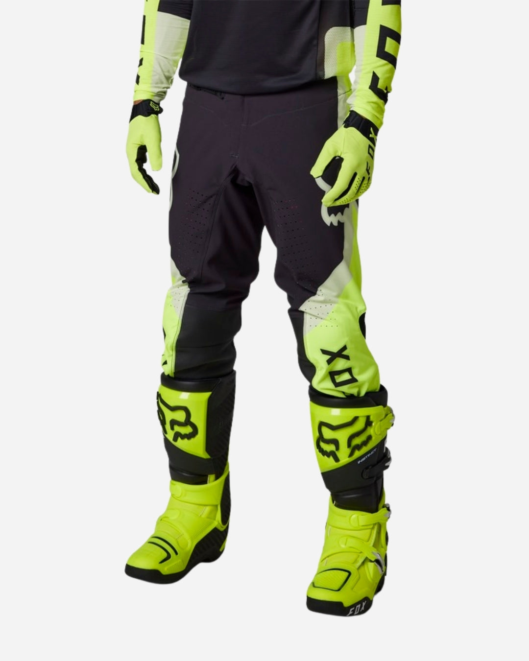 Pantalon Fox Racing Flexair Efekt - Jaune Fluo