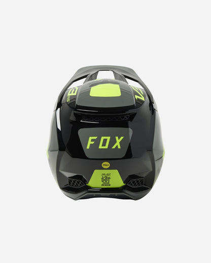 Casque Fox Racing V3 RS Efekt - Jaune fluo