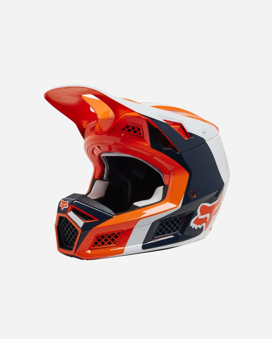 Casque Fox Racing V3 RS Efekt - Orange fluo