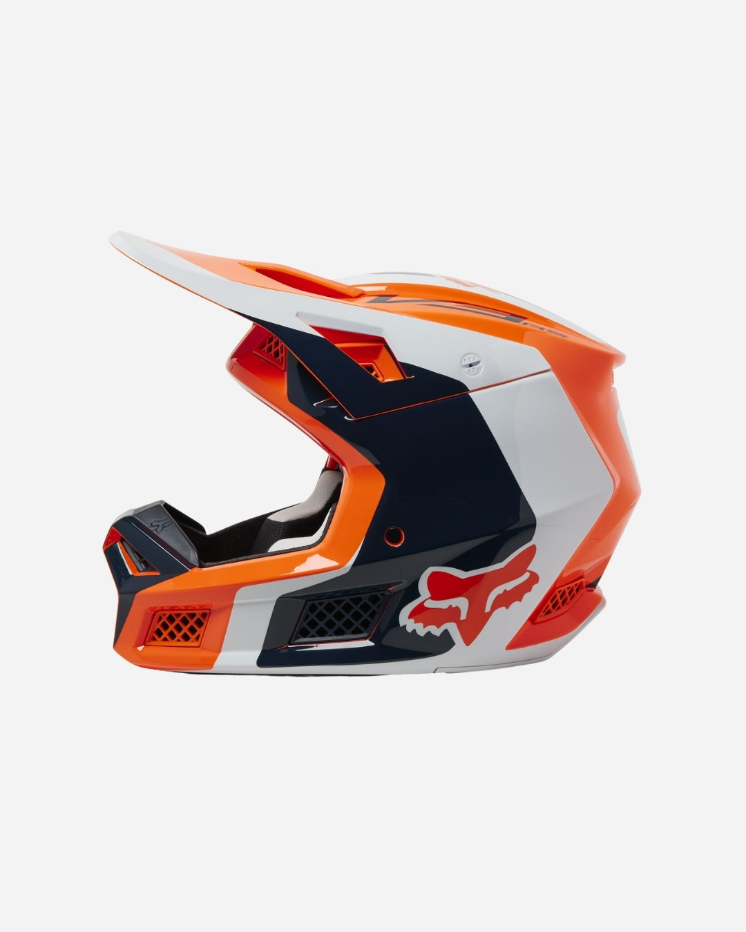 Casque Fox Racing V3 RS Efekt - Orange fluo
